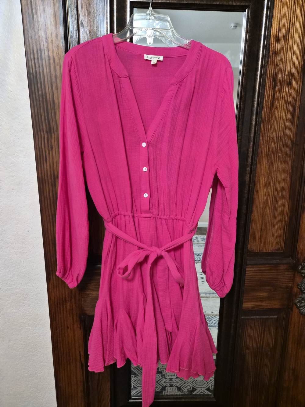 Bibi Brand Boutique Fuschia/Hot Pink Romper